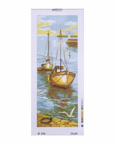 Vyšívací sada 25x60 cm, vzor H-030 Vyšívací sada 25x60 cm, vzor H-030