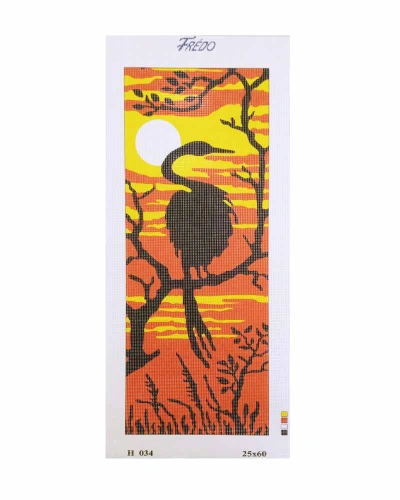 Vyšívací sada 25x60 cm, vzor H-034