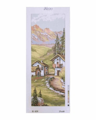 Vyšívací sada 25x60 cm, vzor H-039