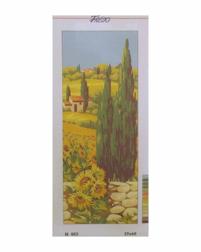 Vyšívací sada 25x60 cm, vzor H-053
