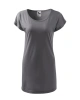 Dámské tričko/šaty LOVE - ocelově šedá