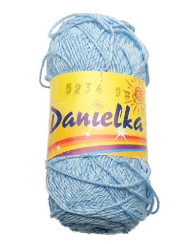 Pletací příze DANIELKA, modrá Pletací příze DANIELKA, modrá