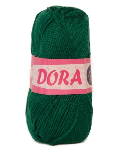 Pletací příze DORA, zelená