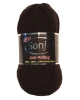 Pletací příze SONJA NEW, hnědá Pletací příze SONJA NEW, hnědá