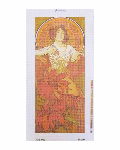 Vyšívací sada 30x60 cm, vzor FM-013