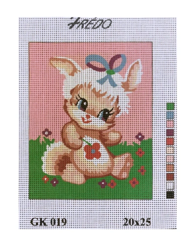 Vyšívací sada 20x25 cm, vzor GK-019 Vyšívací sada 20x25 cm, vzor GK-019