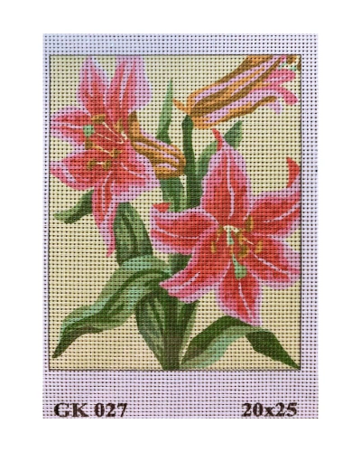 Vyšívací sada 20x25 cm, vzor GK-027 Vyšívací sada 20x25 cm, vzor GK-027