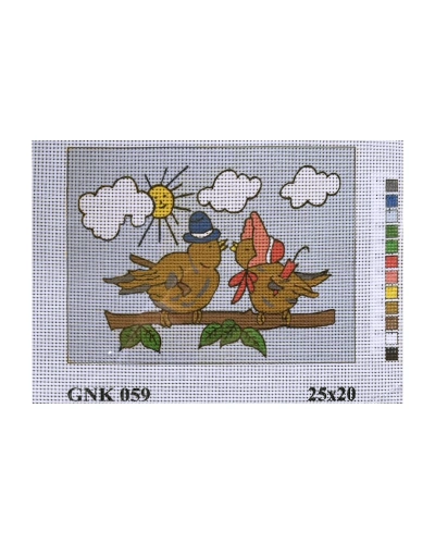 Vyšívací sada 20x25 cm, vzor GNK-059