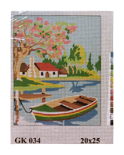 Vyšívací sada 20x25 cm, vzor GK-034