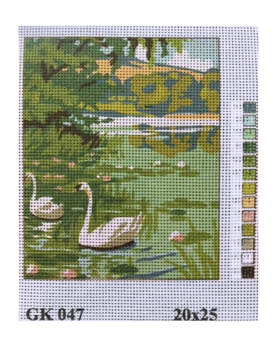 Vyšívací sada 20x25 cm, vzor GK-047 Vyšívací sada 20x25 cm, vzor GK-047