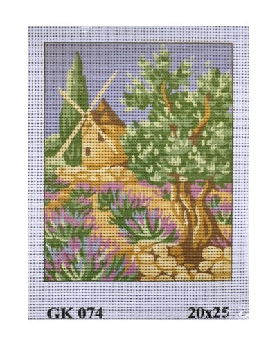 Vyšívací sada 20x25 cm, vzor GK-074 Vyšívací sada 20x25 cm, vzor GK-074