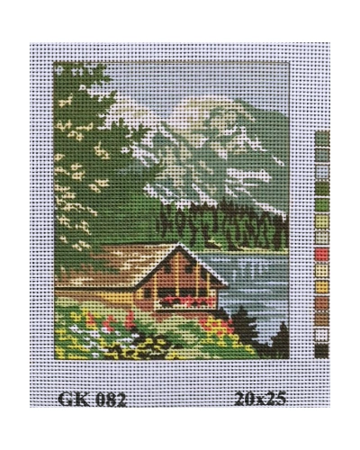 Vyšívací sada 20x25 cm, vzor GK-082 Vyšívací sada 20x25 cm, vzor GK-082