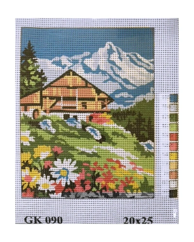 Vyšívací sada 20x25 cm, vzor GK-090 Vyšívací sada 20x25 cm, vzor GK-090