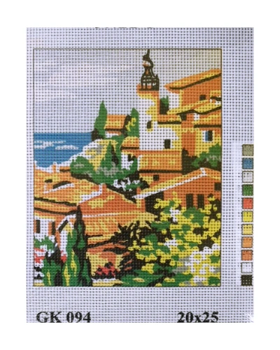 Vyšívací sada 20x25 cm, vzor GK-094 Vyšívací sada 20x25 cm, vzor GK-094