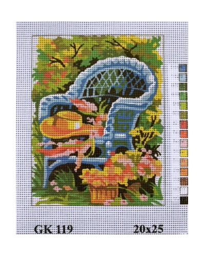 Vyšívací sada 20x25 cm, vzor GK-119 Vyšívací sada 20x25 cm, vzor GK-119