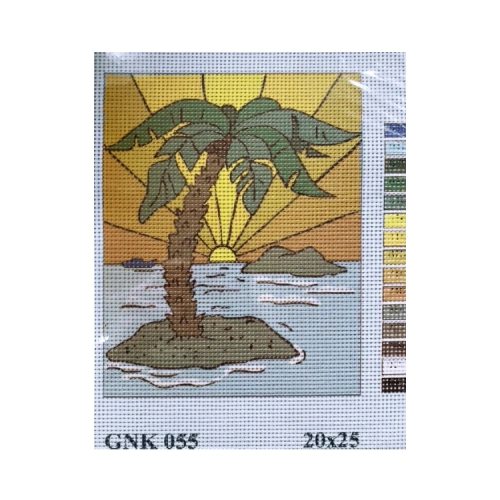 Vyšívací sada 20x25 cm, vzor GNK-055 Vyšívací sada 20x25 cm, vzor GNK-055