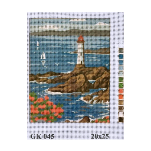 Vyšívací sada 20x25 cm, vzor GK-045 Vyšívací sada 20x25 cm, vzor GK-045