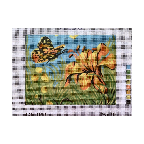 Vyšívací sada 20x25 cm, vzor GK-053 Vyšívací sada 20x25 cm, vzor GK-053