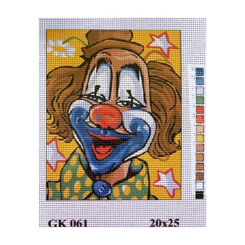 Vyšívací sada 20x25 cm, vzor GK-061 Vyšívací sada 20x25 cm, vzor GK-061