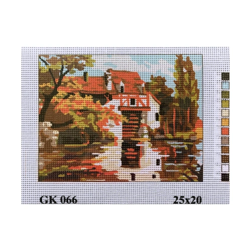 Vyšívací sada 20x25 cm, vzor GK-066 Vyšívací sada 20x25 cm, vzor GK-066