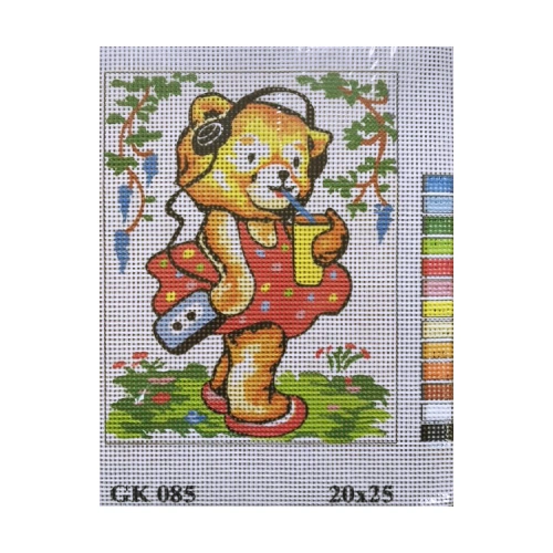 Vyšívací sada 20x25 cm, vzor GK-085 Vyšívací sada 20x25 cm, vzor GK-085