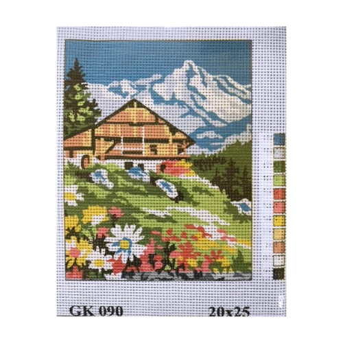 Vyšívací sada 20x25 cm, vzor GK-090 Vyšívací sada 20x25 cm, vzor GK-090