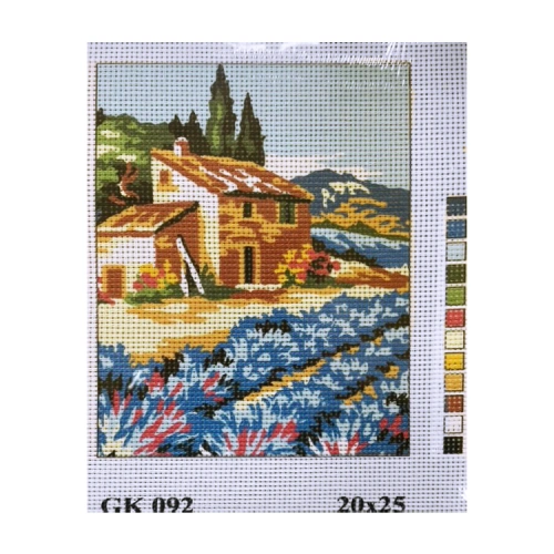 Vyšívací sada 20x25 cm, vzor GK-092 Vyšívací sada 20x25 cm, vzor GK-092