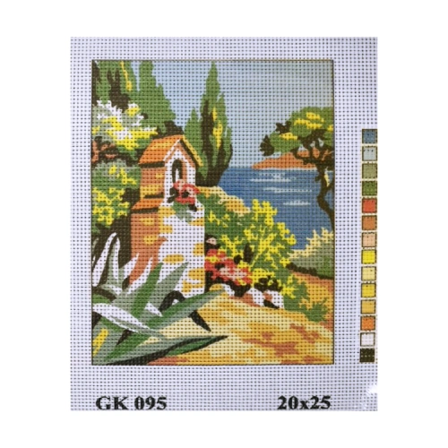 Vyšívací sada 20x25 cm, vzor GK-095 Vyšívací sada 20x25 cm, vzor GK-095