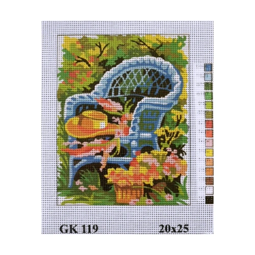 Vyšívací sada 20x25 cm, vzor GK-119 Vyšívací sada 20x25 cm, vzor GK-119