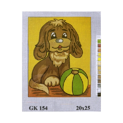 Vyšívací sada 20x25 cm, vzor GK-154 Vyšívací sada 20x25 cm, vzor GK-154