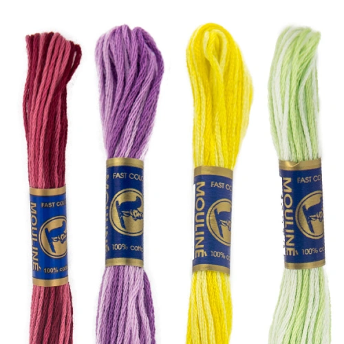 Vyšívací příze MOULINE OMBRÉ Vyšívací příze MOULINE OMBRÉ