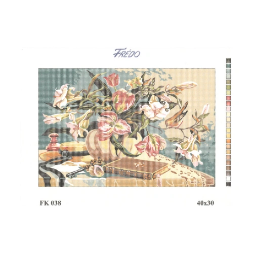 Vyšívací sada 40x30 cm, vzor FK-038