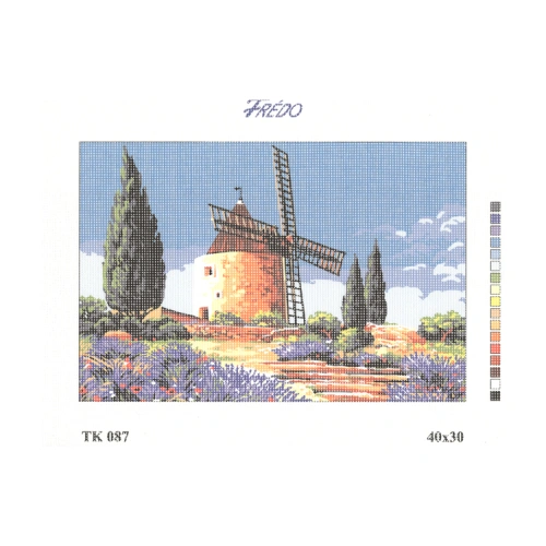 Vyšívací sada 40x30 cm, vzor TK-087 Vyšívací sada 40x30 cm, vzor TK-087