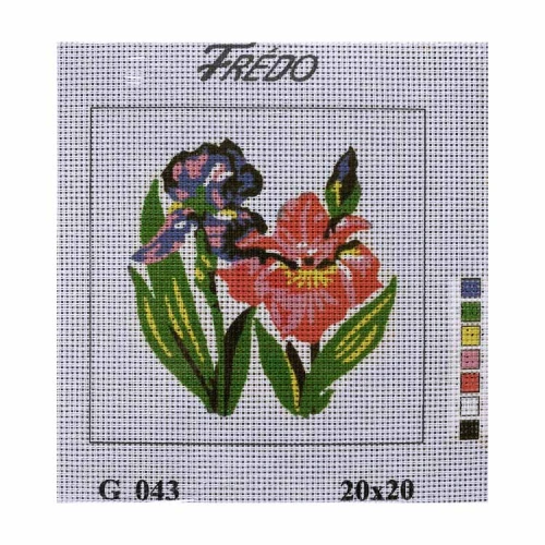 Vyšívací sada 20x20 cm, vzor G-043 Vyšívací sada 20x20 cm, vzor G-043