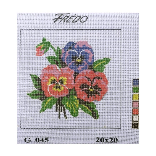Vyšívací sada 20x20 cm, vzor G-045 Vyšívací sada 20x20 cm, vzor G-045