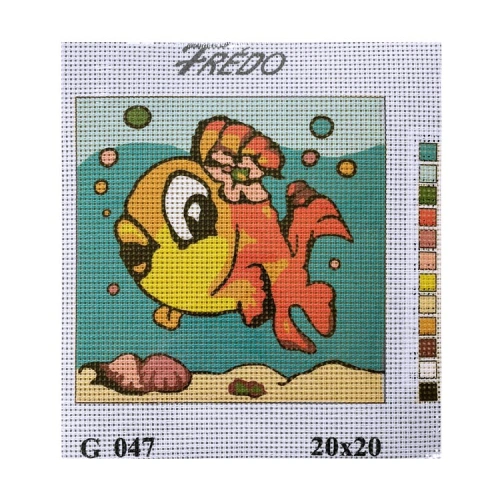Vyšívací sada 20x20 cm, vzor G-047 Vyšívací sada 20x20 cm, vzor G-047