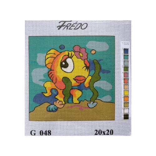 Vyšívací sada 20x20 cm, vzor G-047