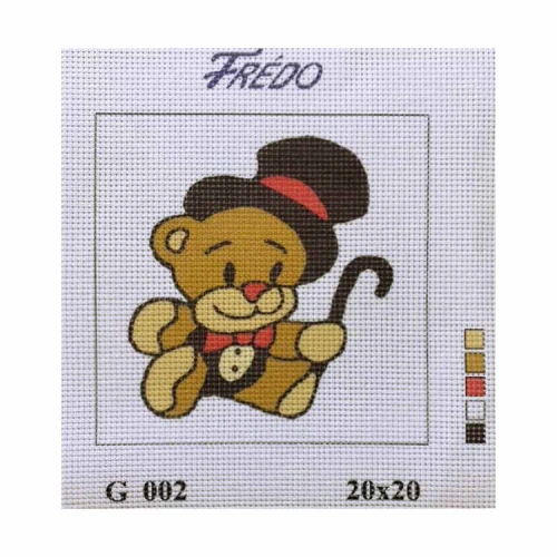 Vyšívací sada 20x20 cm, vzor G-002 Vyšívací sada 20x20 cm, vzor G-002