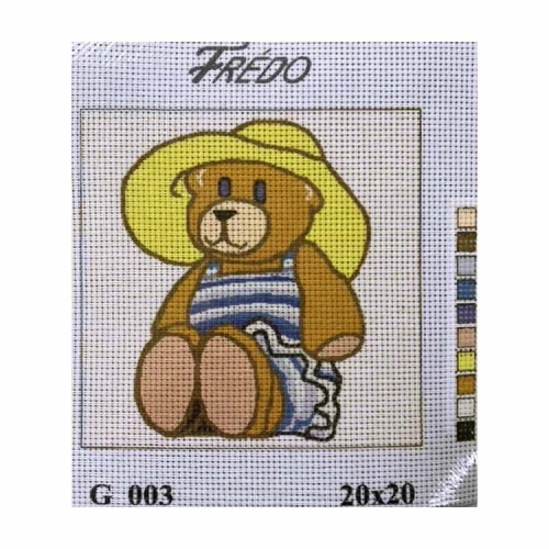 Vyšívací sada 20x20 cm, vzor G-003