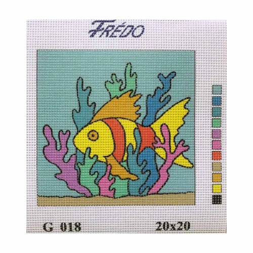 Vyšívací sada 20x20 cm, vzor G-018 Vyšívací sada 20x20 cm, vzor G-018