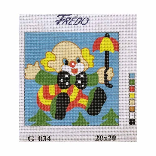 Vyšívací sada 20x20 cm, vzor G-034