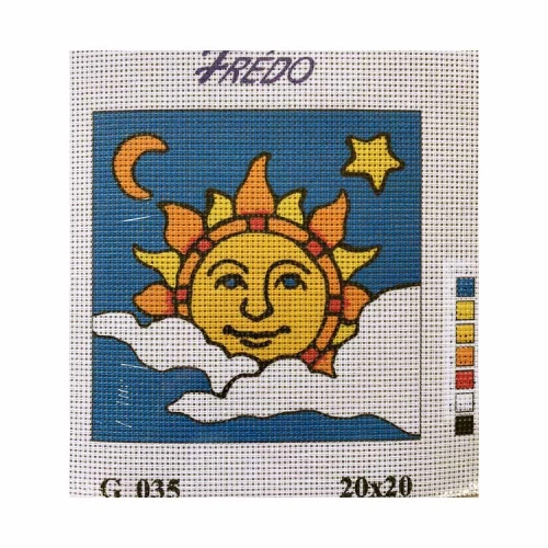 Vyšívací sada 20x20 cm, vzor G-036 Vyšívací sada 20x20 cm, vzor G-036