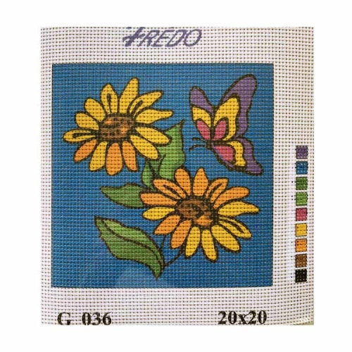 Vyšívací sada 20x20 cm, vzor G-036 Vyšívací sada 20x20 cm, vzor G-036