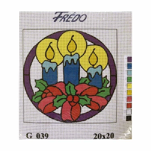 Vyšívací sada 20x20 cm, vzor G-039 Vyšívací sada 20x20 cm, vzor G-039