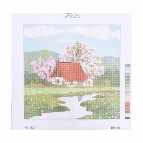 Vyšívací sada 40x40 cm, vzor M-024