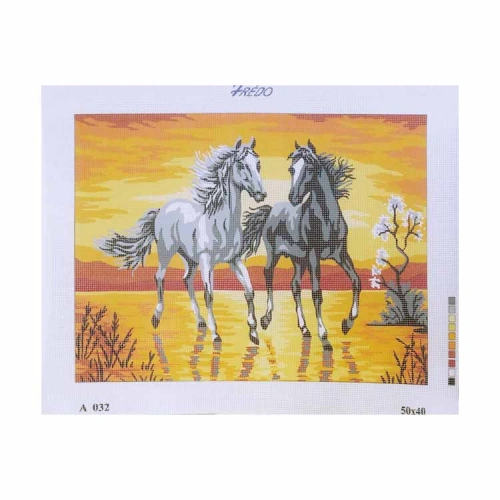 Vyšívací sada 50x40 cm, vzor A-032