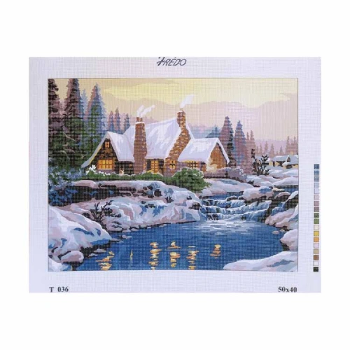 Vyšívací sada 50x40 cm, vzor T-036 Vyšívací sada 50x40 cm, vzor T-036