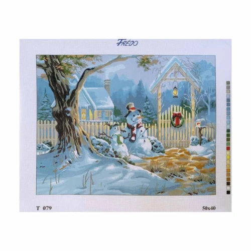 Vyšívací sada 50x40 cm, vzor T-079 Vyšívací sada 50x40 cm, vzor T-079