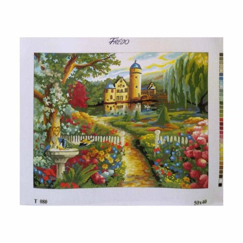 Vyšívací sada 50x40 cm, vzor T-080