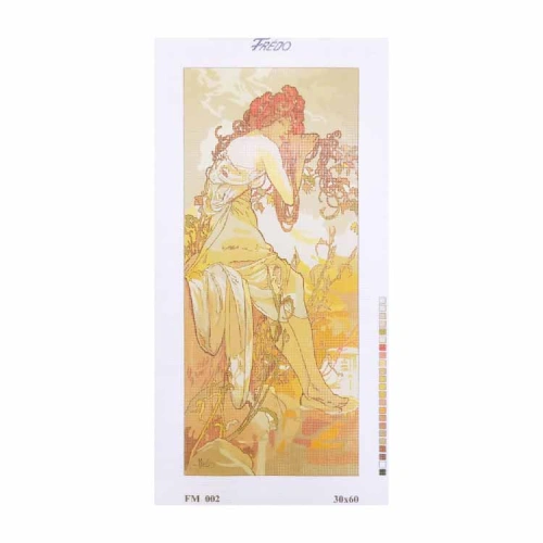 Vyšívací sada 30x60 cm, vzor FM-002 Vyšívací sada 30x60 cm, vzor FM-002